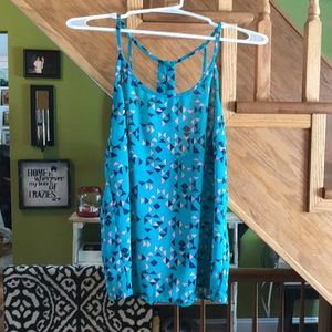 Chiffon Patterned Tank